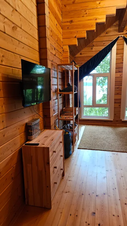 Семейный дом на берегу реки Волга с шикарными видом и пляжем