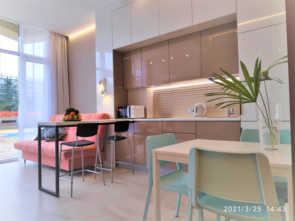 Квартира Квартира Новый дизайнерский апартамент у моря — Адлер