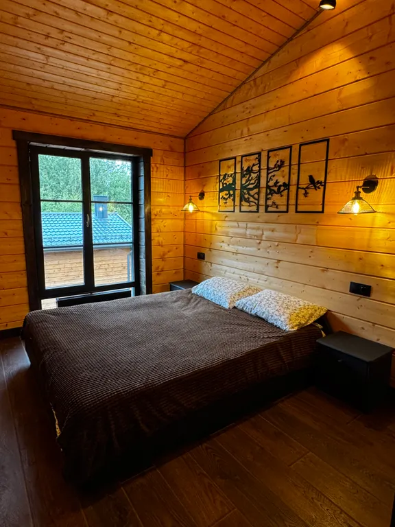 Домик в лесу с русской баней