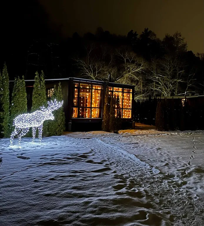 Уютный дом-лофт №3 (The third) с видом на реку и лес