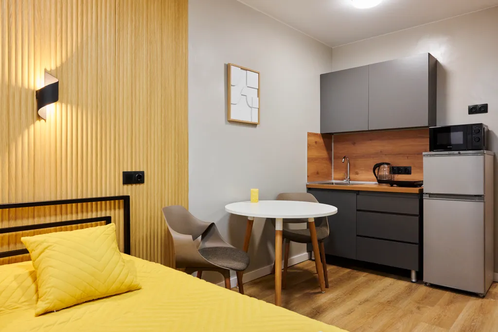 Уютная свежая студия в ЖК Хайвей