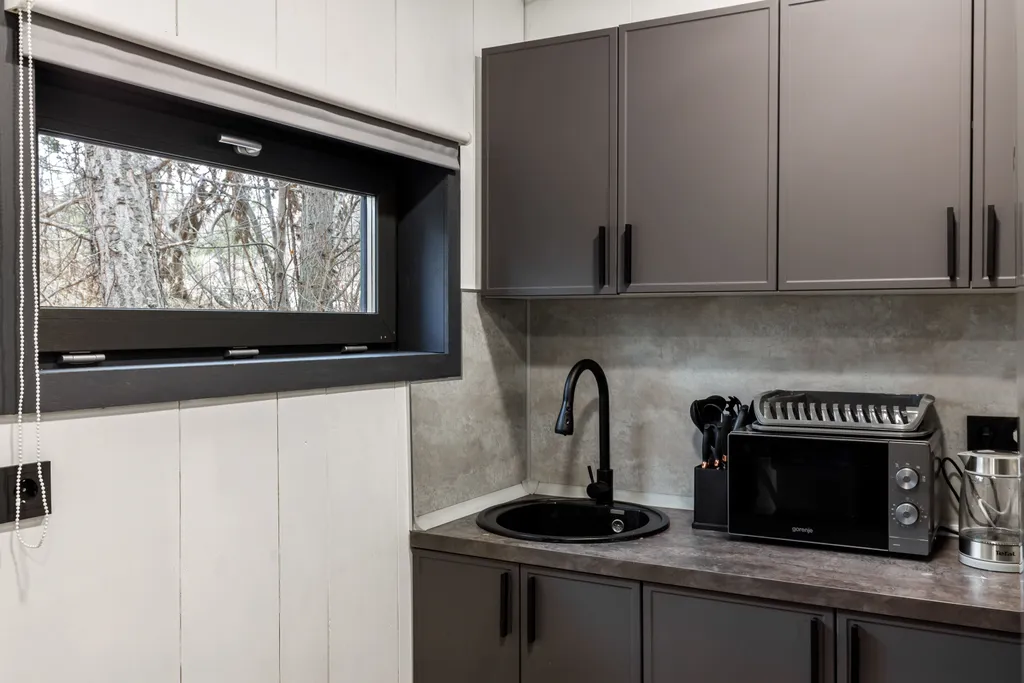 Уютный трехмодульный дом Баргузин с видом на Байкал