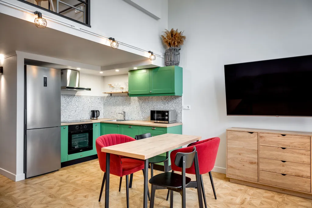 Двухуровневая студия на 1 этаже