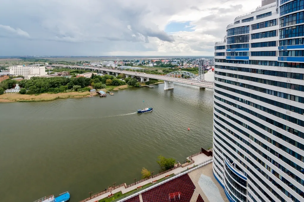 Smart-studio на 23 этаже с видом на Дон