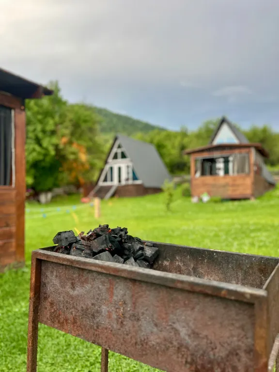 Стильный новый a-frame домик