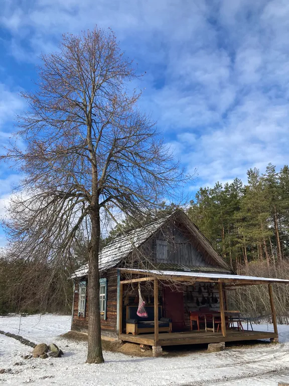 Уютный лесной домик со всеми удобствами