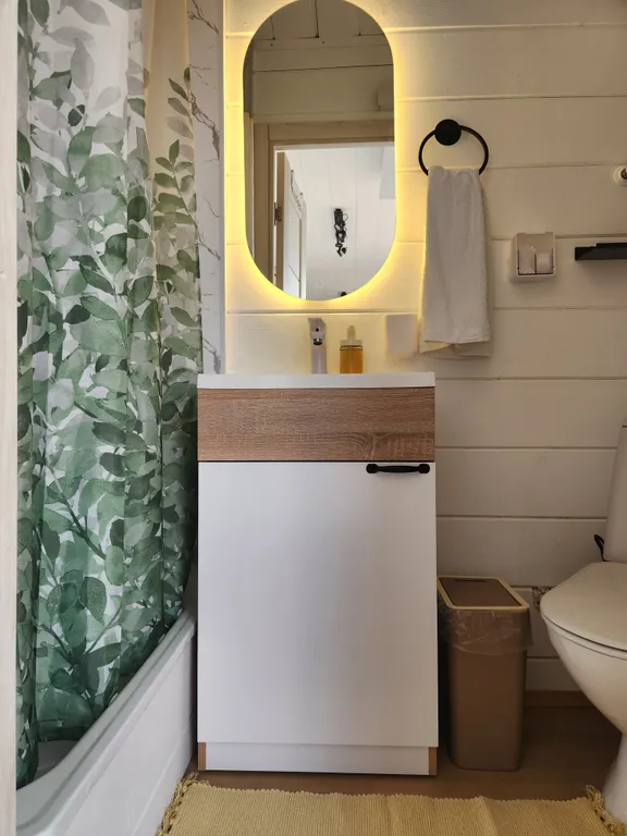 Дом с березками