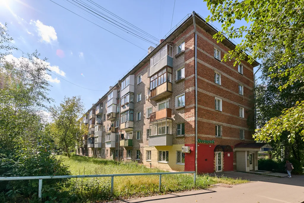 Однокомнатная квартира с балконом вместительность на 4 человека