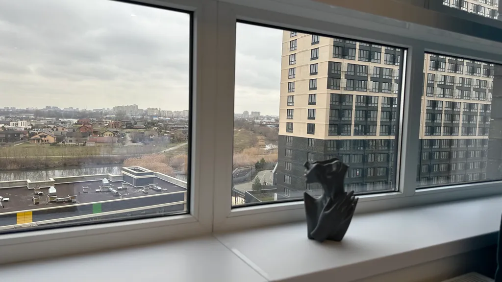 Квартира Квартира Уютная студия с панорамным видом на реку Кубань — Краснодар