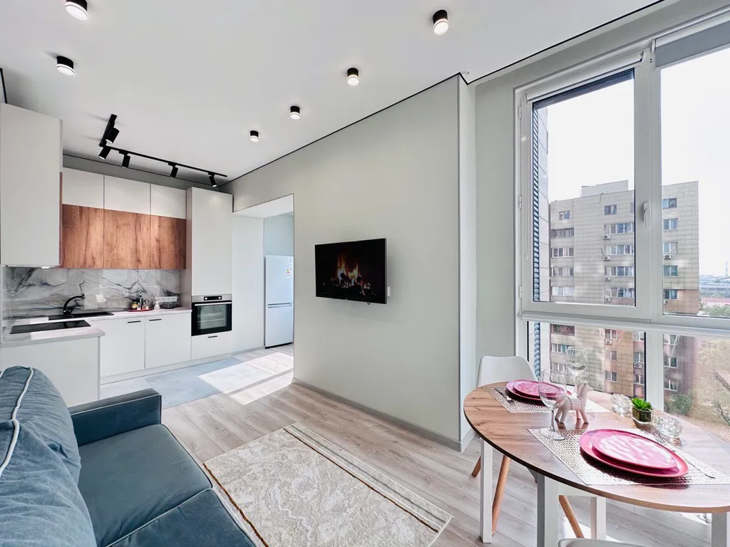 Квартира Элегантные апартаменты в деловом центре Алматы — Алматы