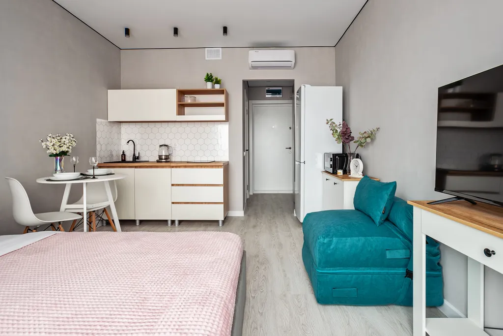Квартира Квартира MaxRealty24 Студия у метро Аминьевская и станции MЦД-4 Очаково — Москва