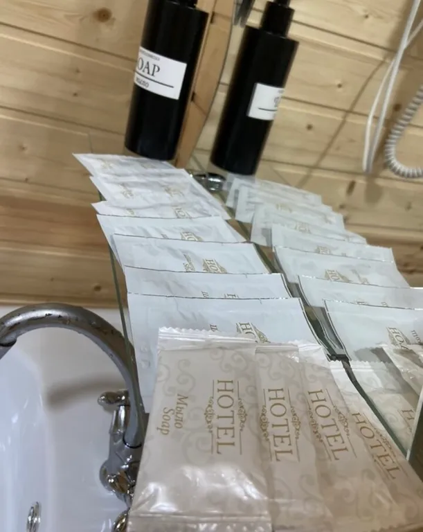 Домики у реки Теберда