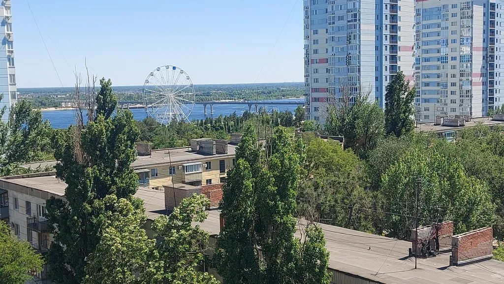 Квартира Квартира Мамаев Курган пешком, Панорамный вид на Парк и реку Волгу — Волгоград