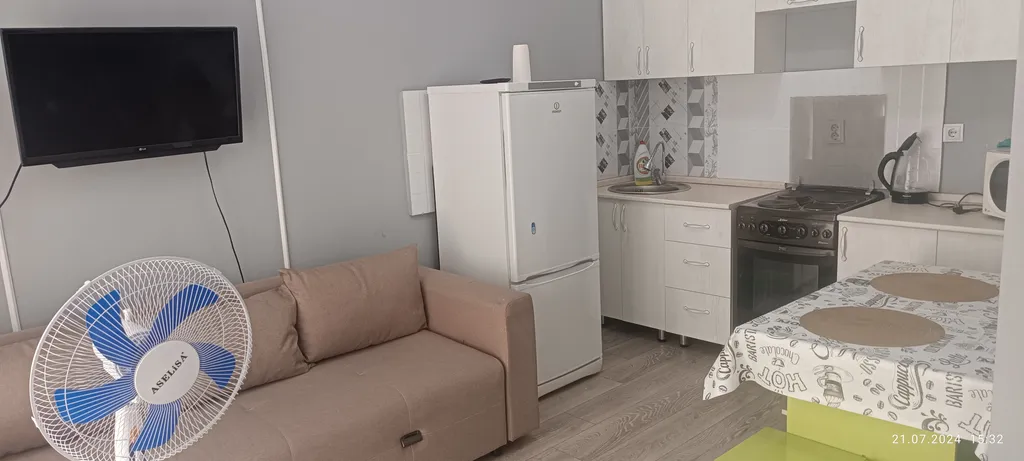 Чистая уютная однокомнатная квартира в ЖК Алпамыс