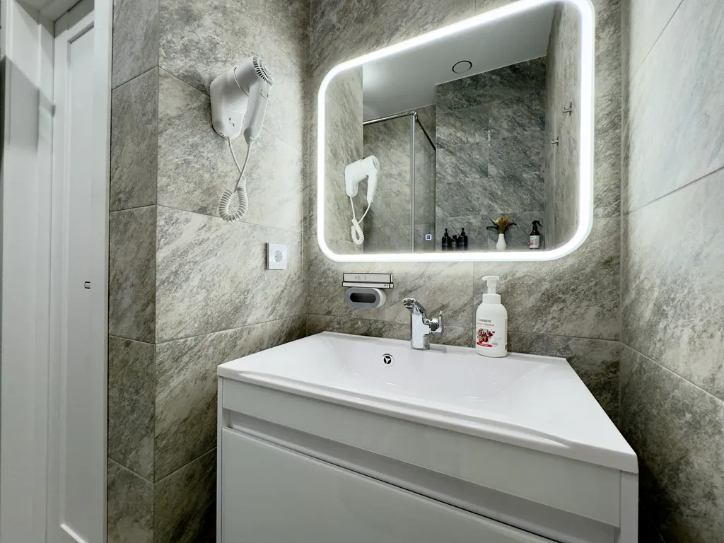 Квартира Квартира Люкс с видом на море и реку с балконом — Лазаревское