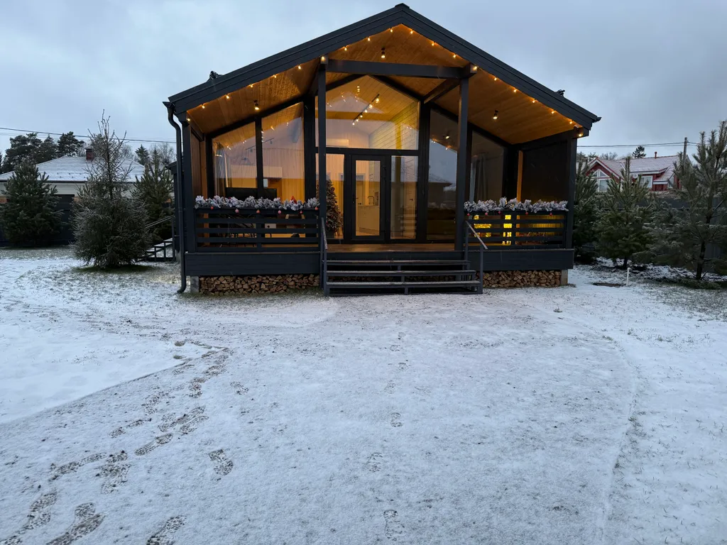 Загородный дом с баней, чаном и беседкой Kislorod O2