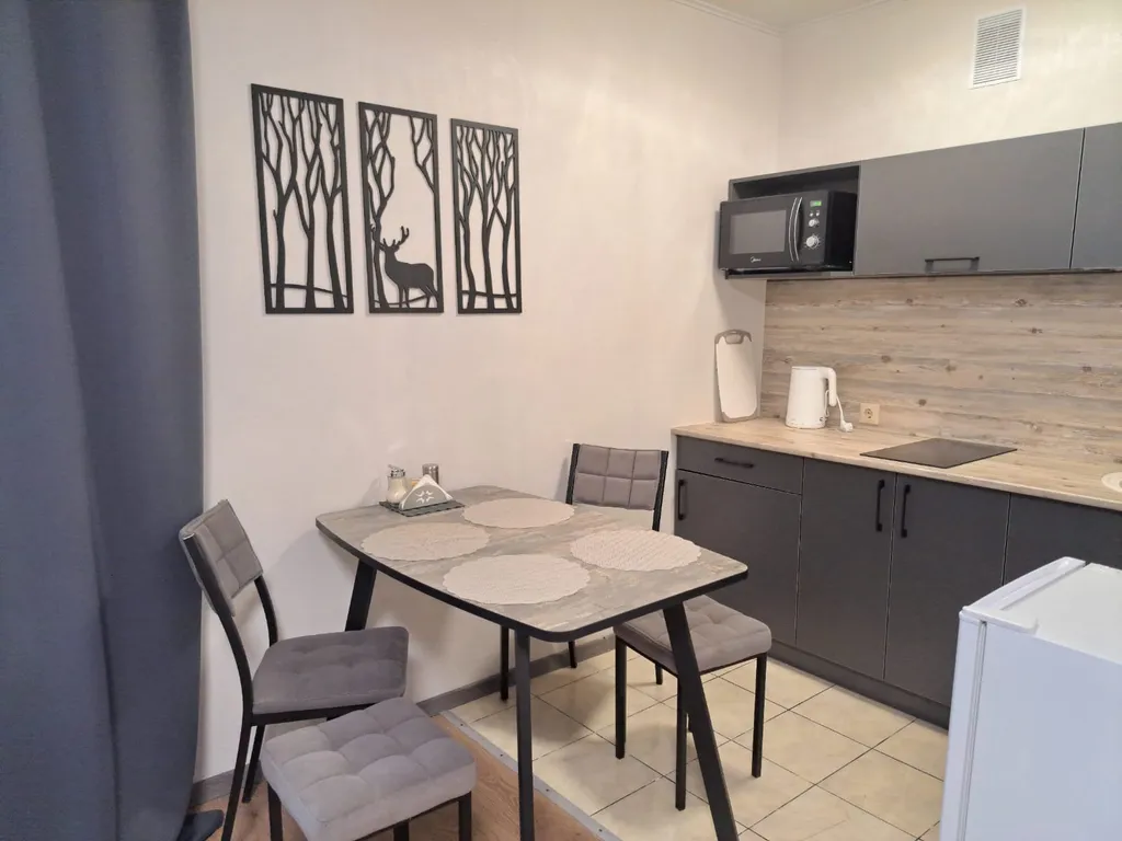 Уютная студия в центре с балконом