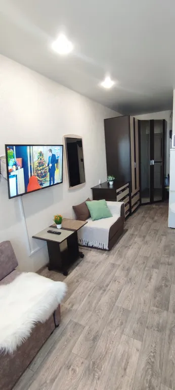 Квартира Уютная квартира-студия с панорамным видом — Краснодар