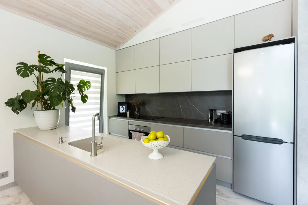 Квартира с 3 спальнями, камином с живым огнём и видом на горы