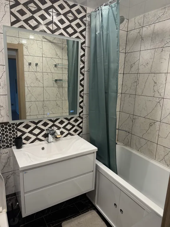 Современная, стильная 1-комнатная квартира для комфортного отдыха