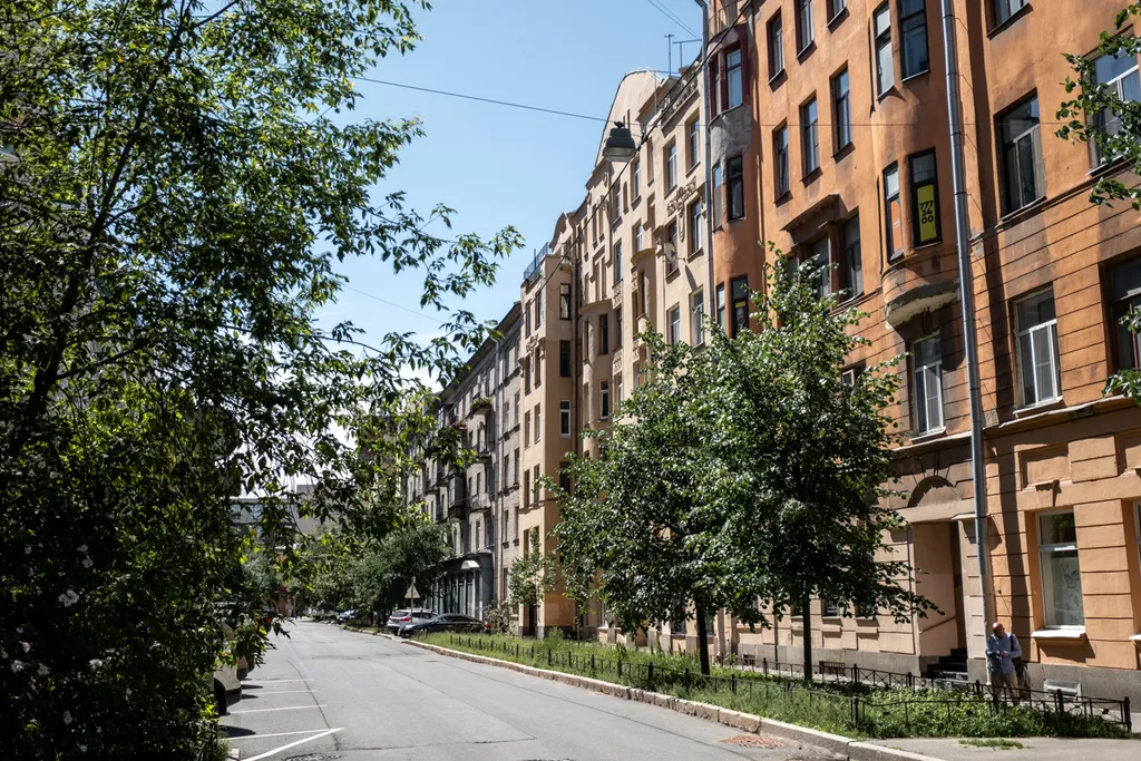 Квартира Квартира Уютная студия на Петроградке — Санкт-Петербург