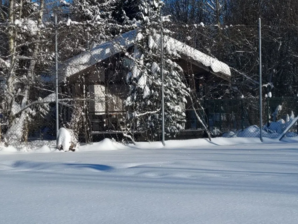 Эколофт с теннисным кортом недалеко от реки Москвы с сауной, камином