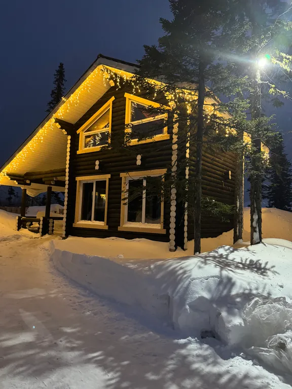 Уютный новый дом в Шерегеше в 1 км от горы