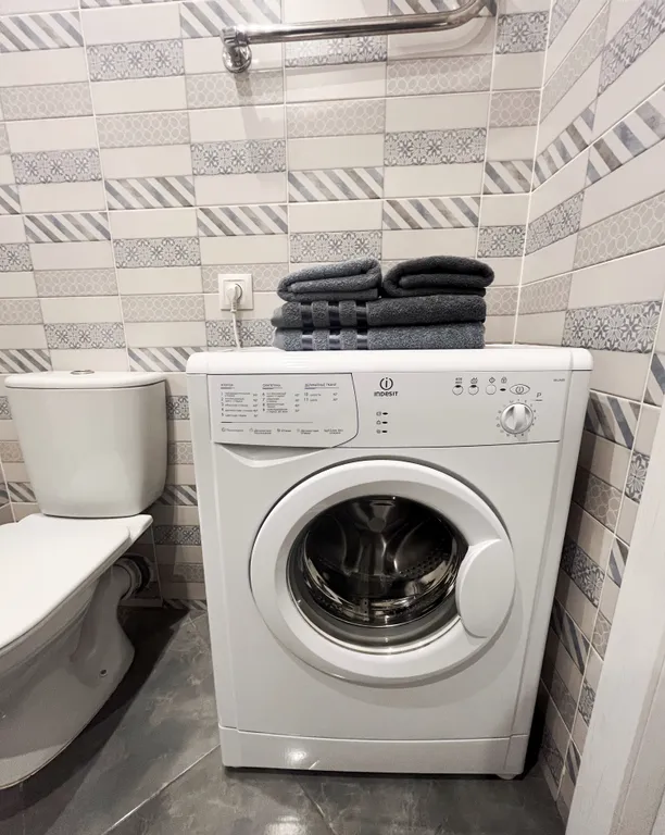 Уютная студия с красивым видом из окон