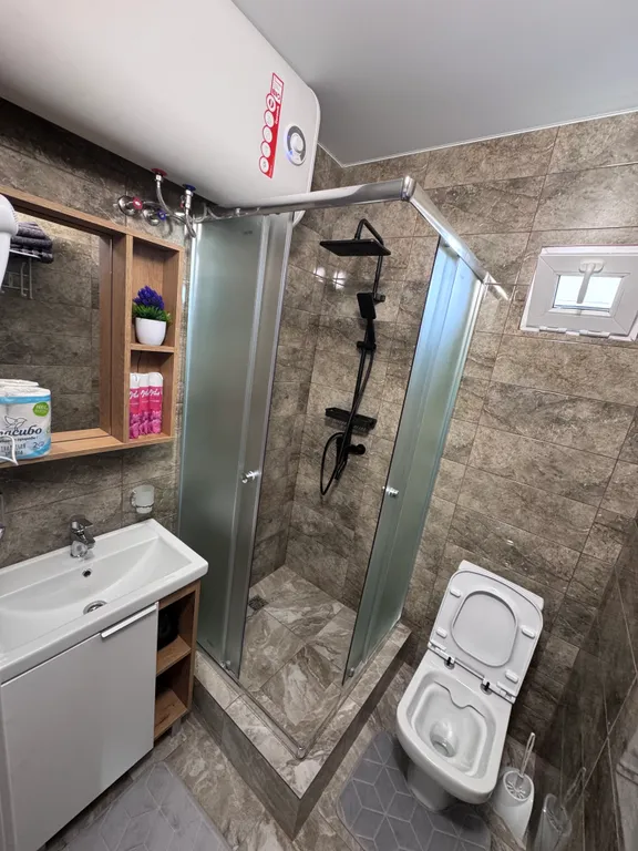 Коттедж с видом на море, со своей террасой и подогреваемым бассейном