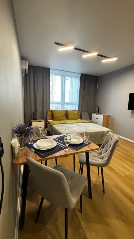 Стильная квартира рядом с аквапарком океанис