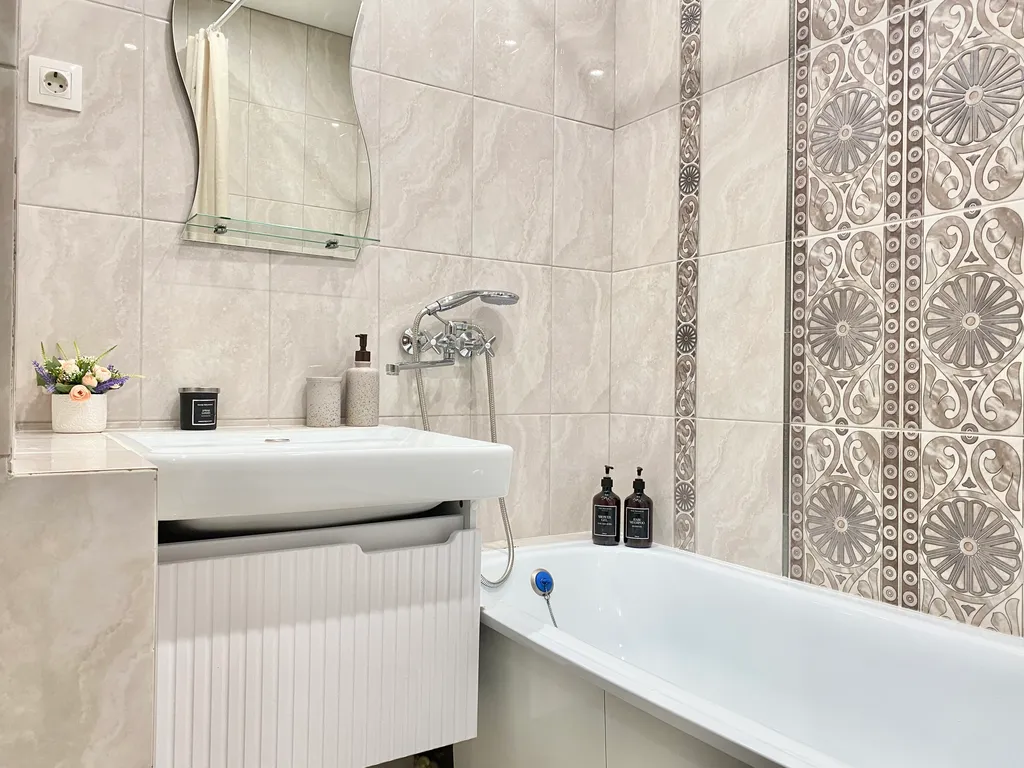 Атмосферная квартира свежий ремонт смарт ТВ