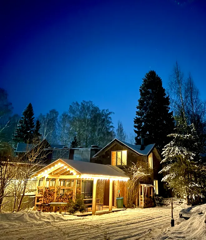 Коттедж Дом с настоящей русской баней на дровах — Песочный