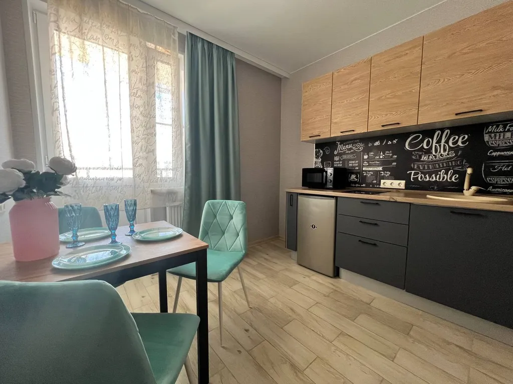 Просторная квартира на высоком этаже