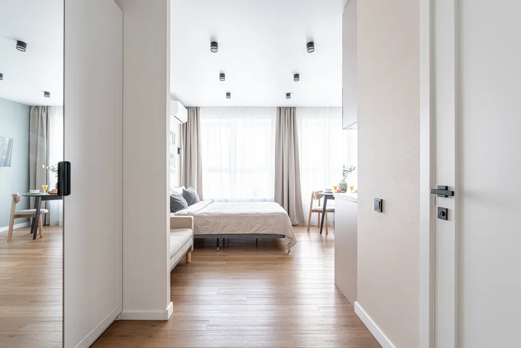 Студия с видом на озеро Кабан