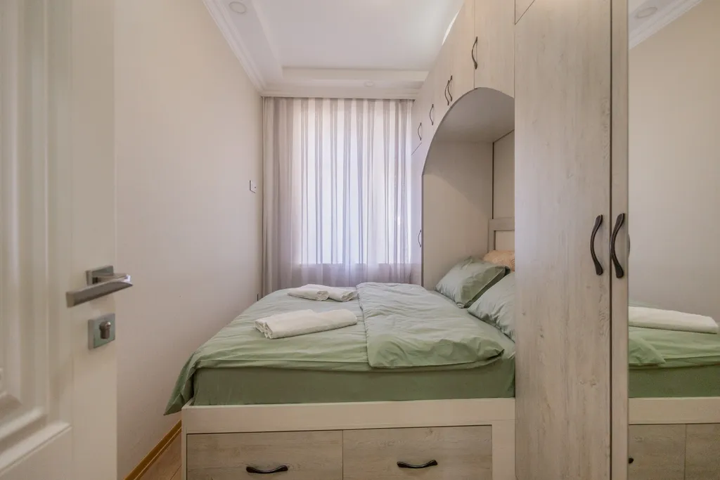 Двуспальная квартира с видом на море