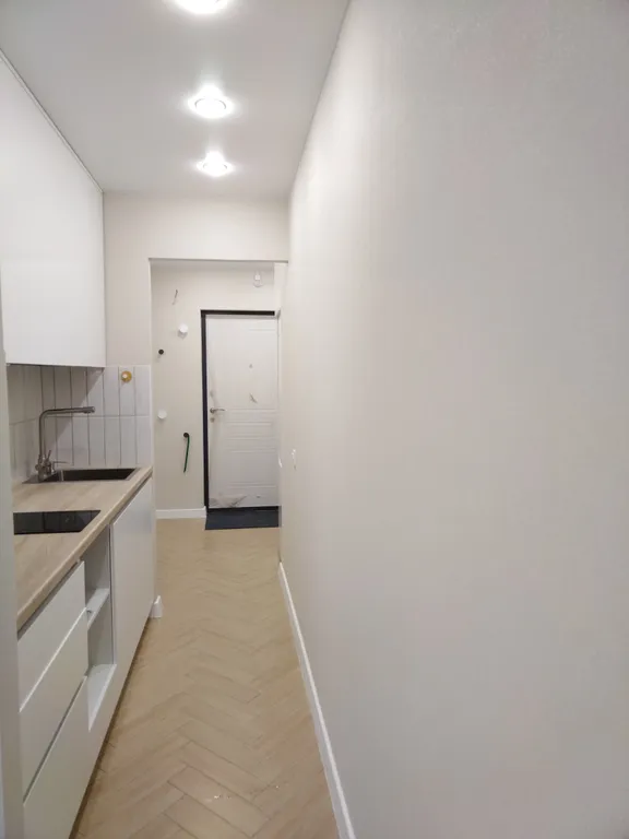 Уютная студия в новом доме с современным ремонтом