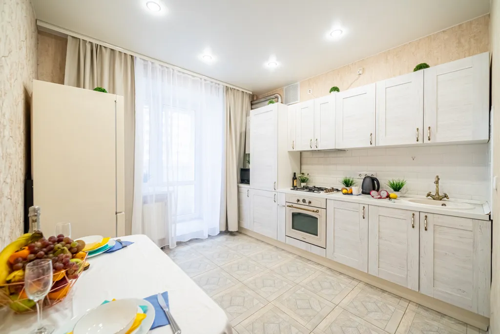 Современная 1-комнатная квартира с балконом в центре Рязани