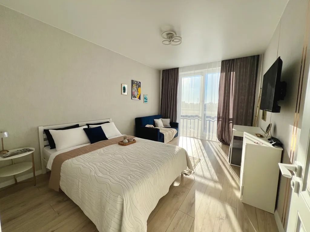 Квартира Уютная квартира Indigo с красными закатами — Калининград