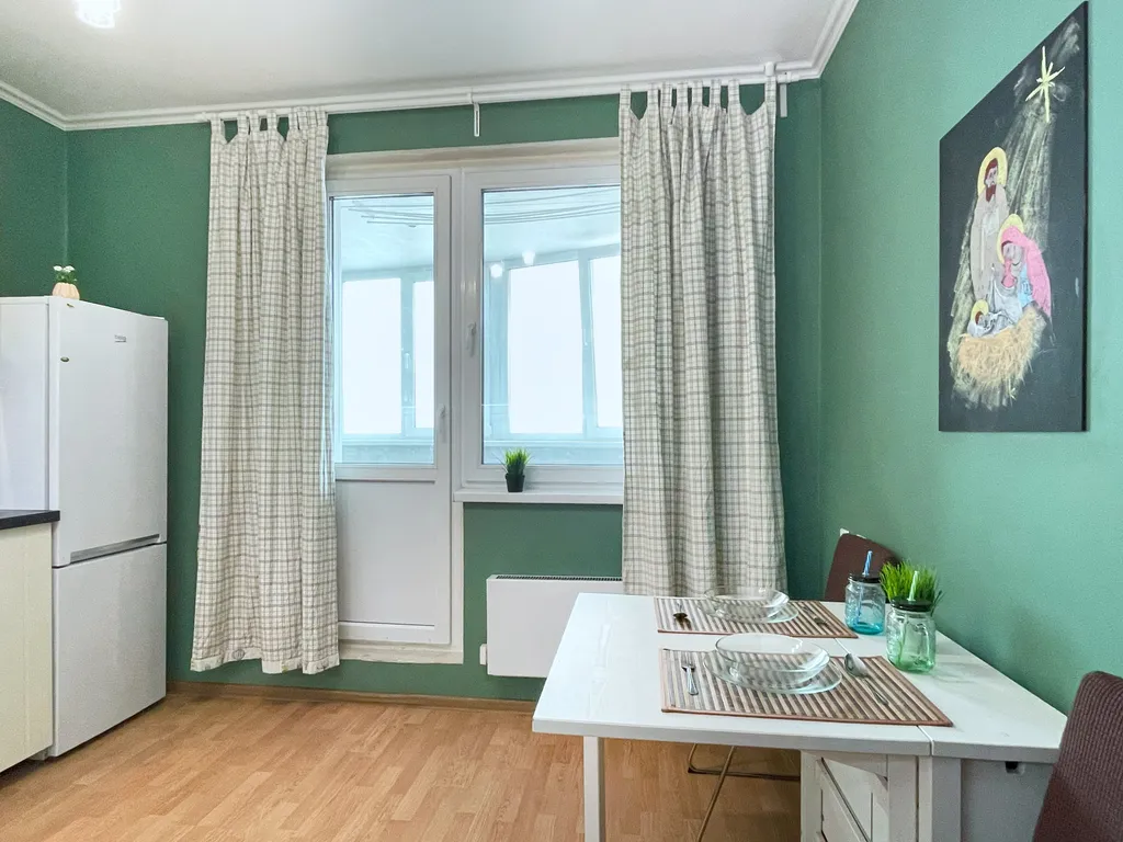 Просторная однокомнатная квартира до 4х гостей, с кондиционером