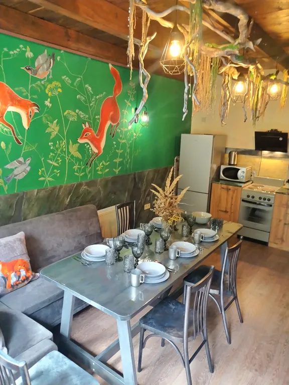 Дом в сосновом лесу