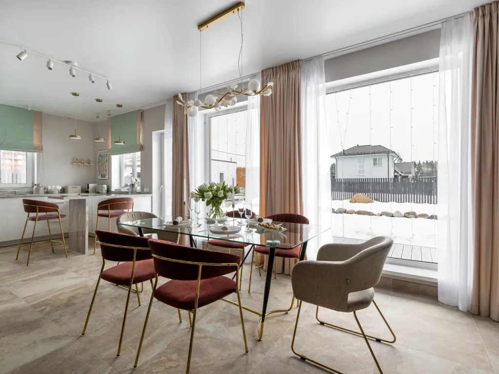 Дизайнерский загородный дом на Финском заливе с баней и купелью