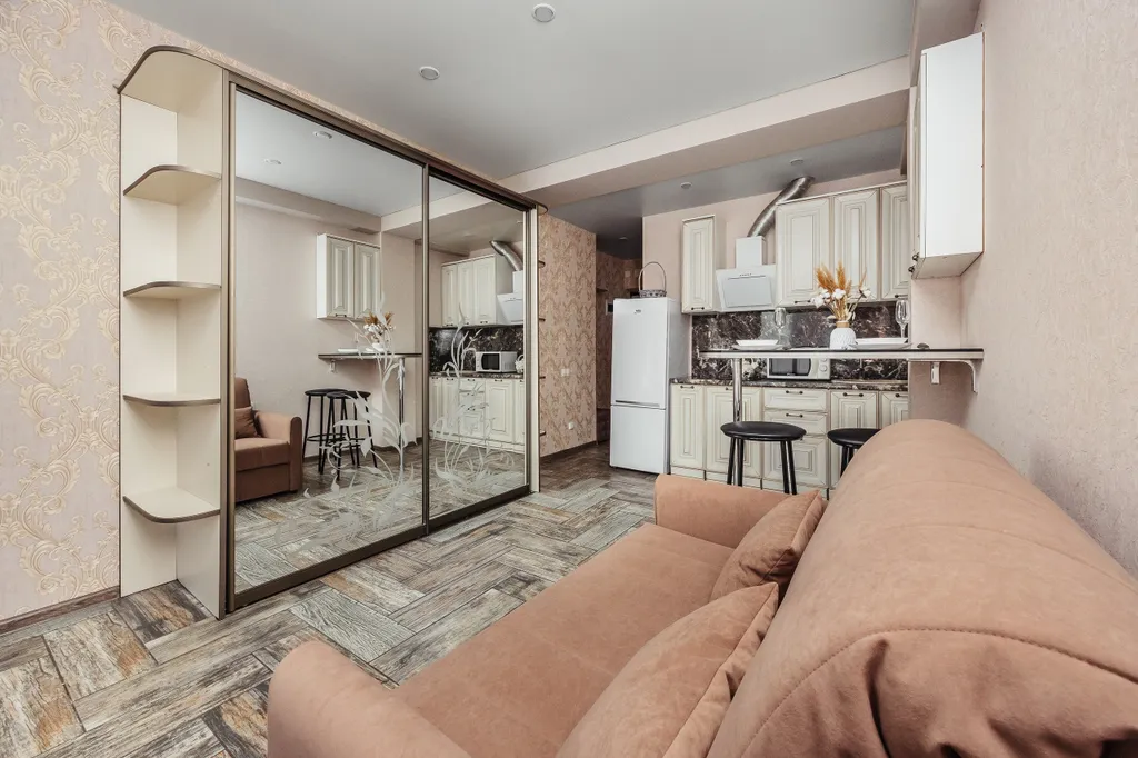 Квартира Квартира Уютная студия в парке Южных культур — Сириус