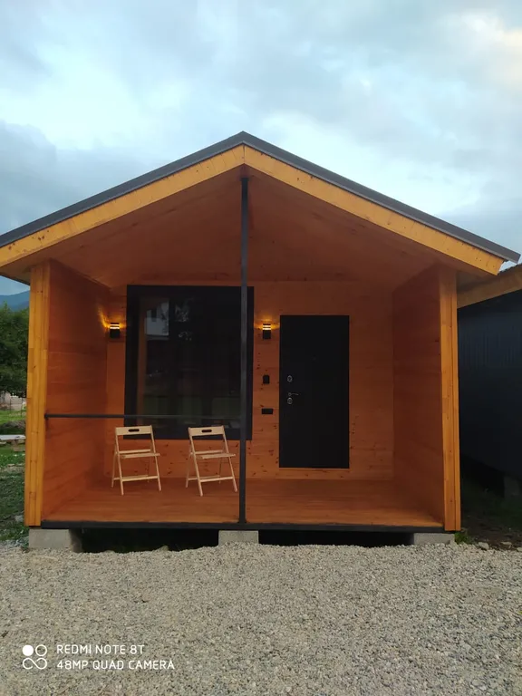 Уютные домики с видом на горы