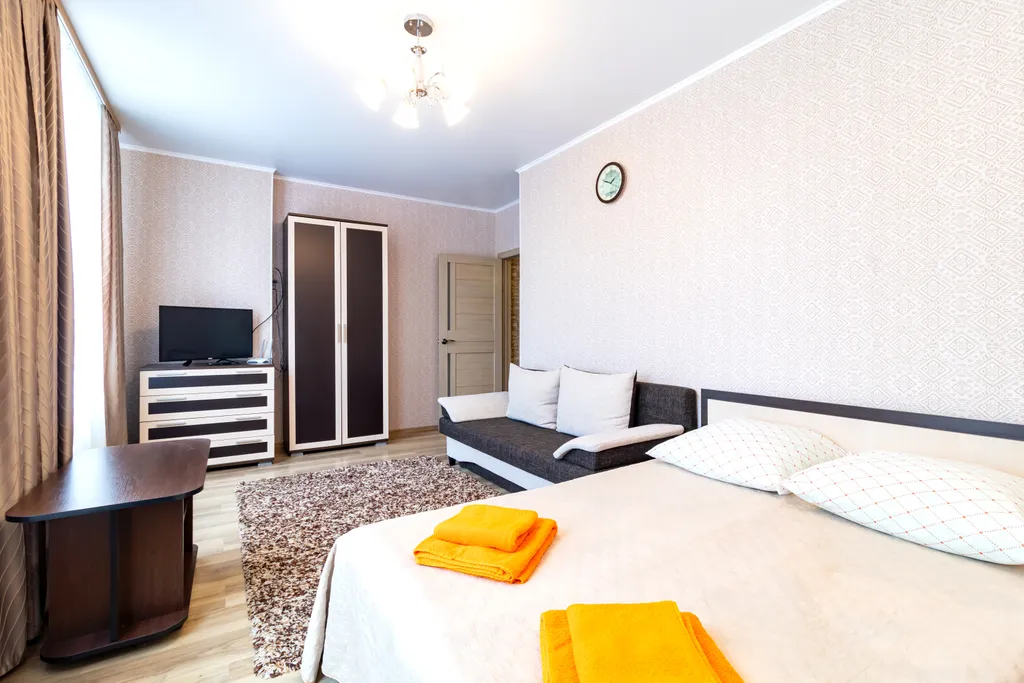 Солнечная квартира с видом на лес