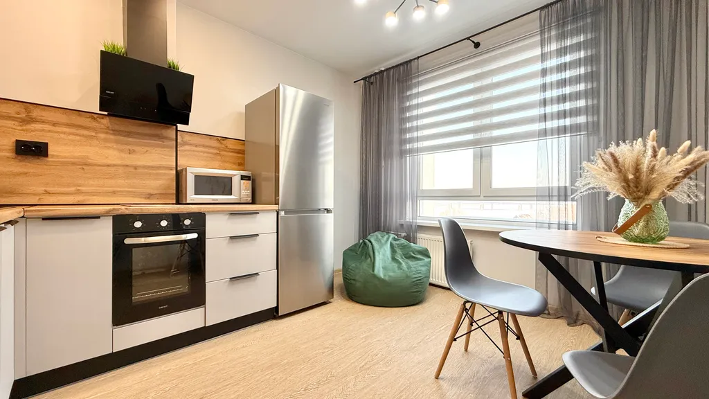 Уютная квартира у Аквапарка с видом на Обь