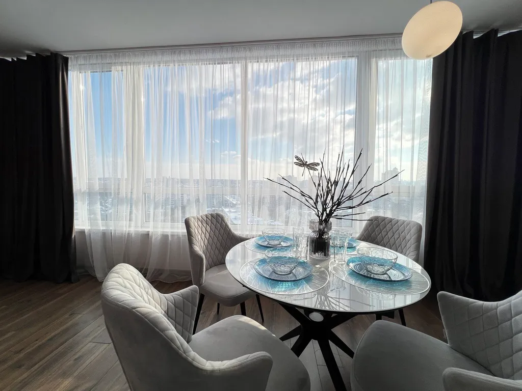 Квартира центр, отличный вид на город