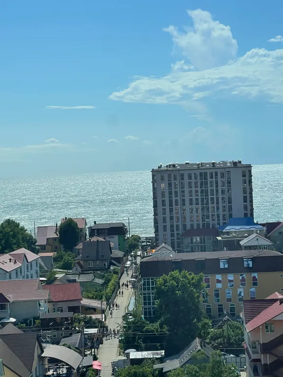Квартира Апартаменты-студия с видом на море в ЖК Морская Симфония — Адлер