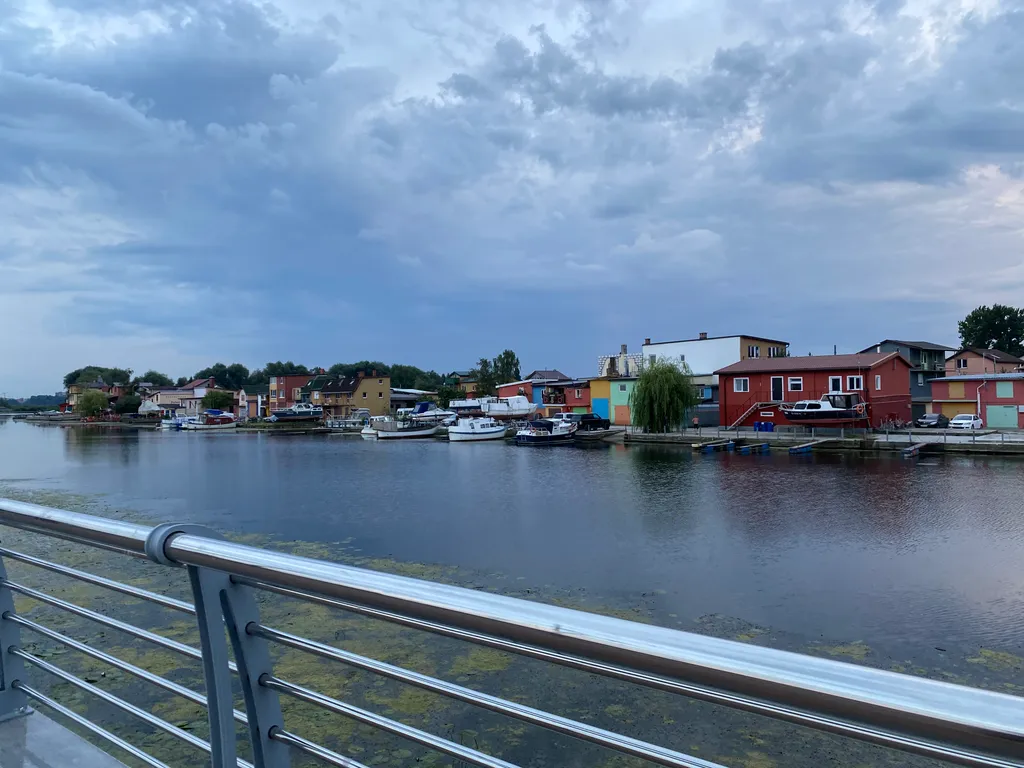 Квартира Квартира у Рыбной деревни с видом на реку — Калининград