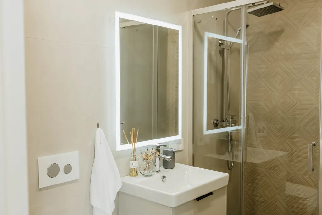 Апартаменты в спальном районе рядом с центром города