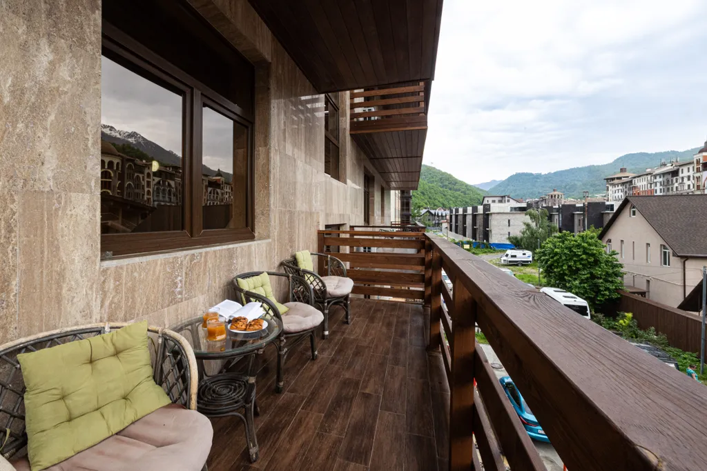 Квартира с видом на горы